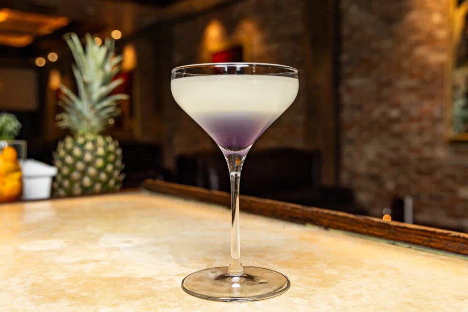 A classic cocktail at Red Phone Booth.